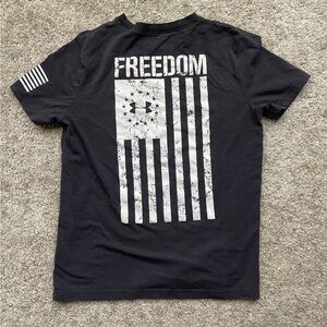 Under Armour Black Freedom Graphic Tee